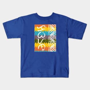 Baybayin word Kabayan (Countryman) Kids T-Shirt